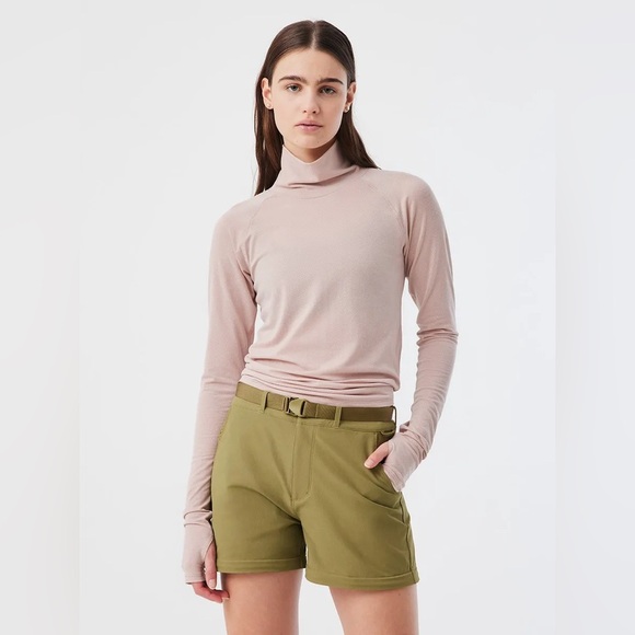 Outdoor Voices Tops - Outdoor Voices FastTrack Mesh Turtleneck size small